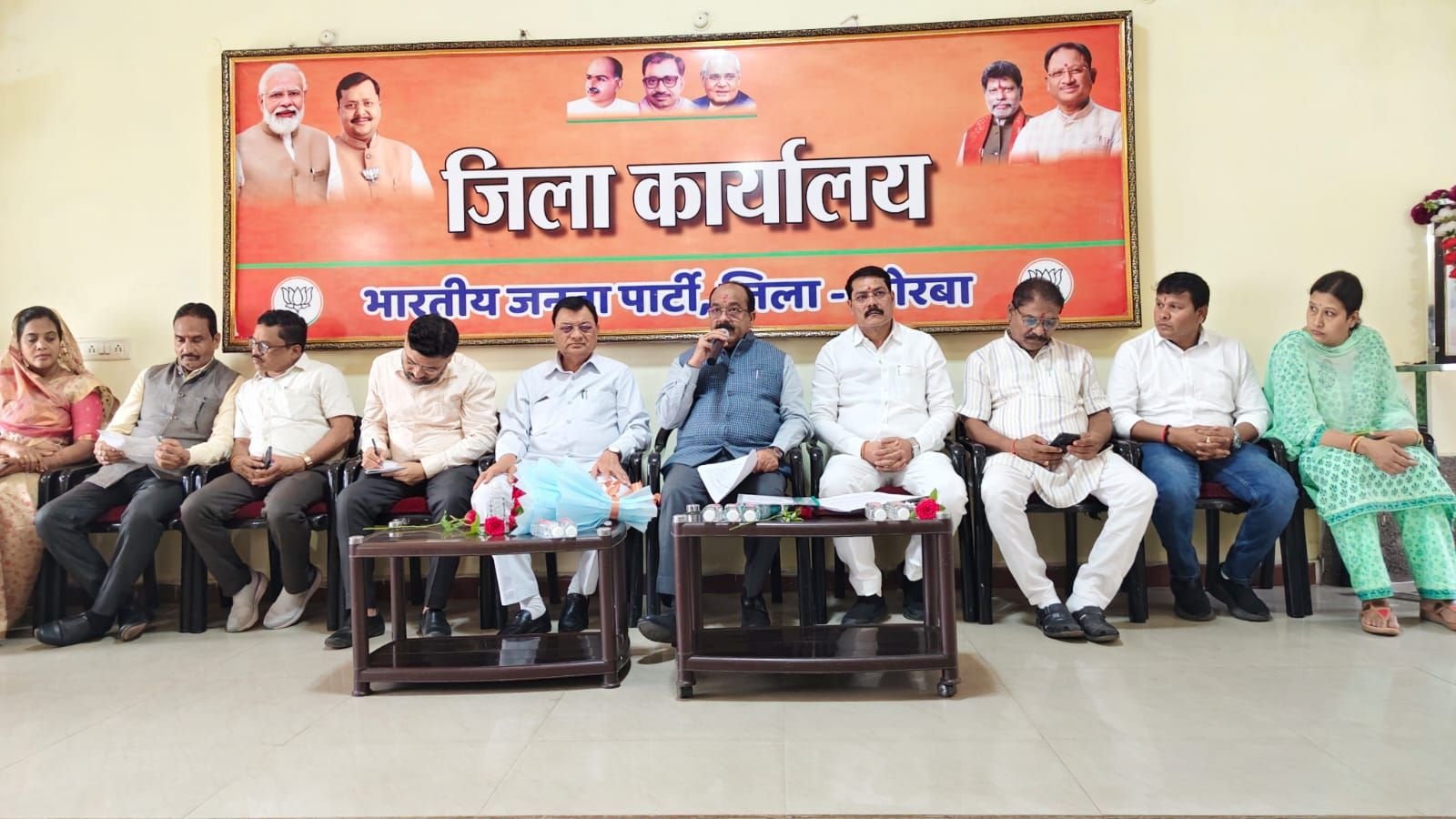 सेवा संकल्प अभियान को लेकर भाजपा की बैठक में&nbsp; बोले अरुण साव – जन जन तक पहुंचाए सेवा का संदेश